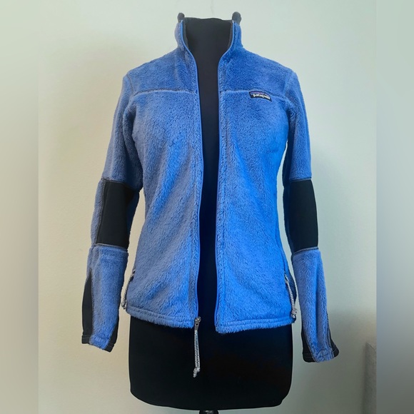 Vintage Women’s Patagonia R2 Regulator Polartec Fleece Jacket Size XS Blue - Picture 2 of 8
